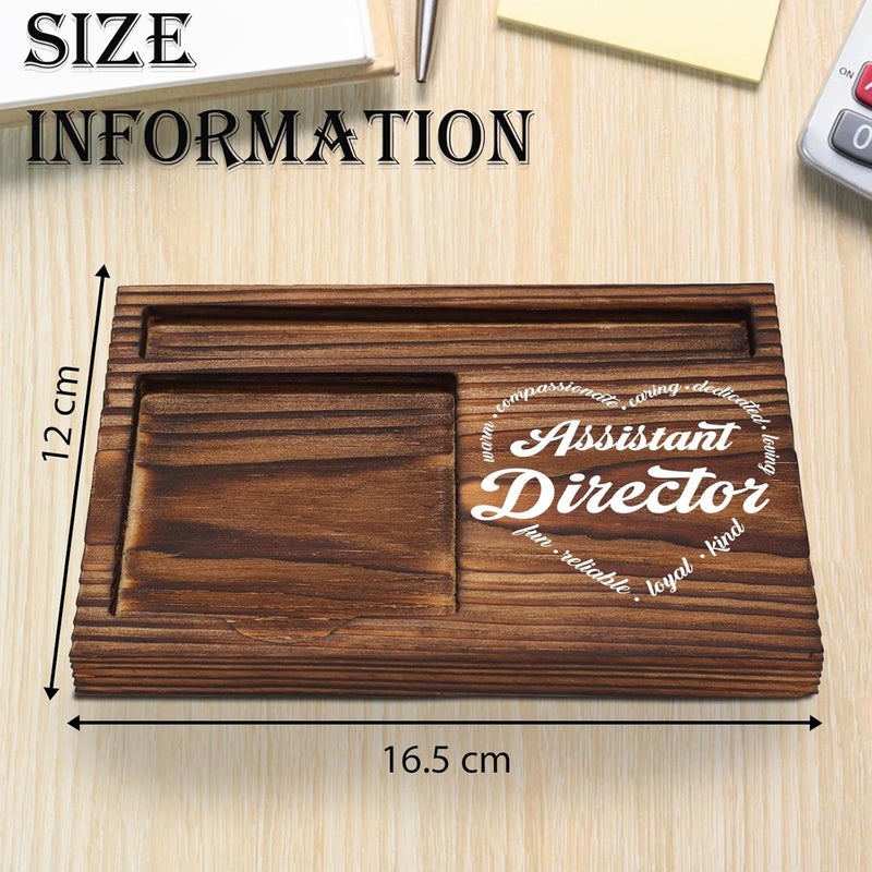 YODOCAMP Assistant Director Sticky Note Holder, Thank You Gift for Director Coworker Teacher Assistant, Assistant Director Appreciation Gift Desk Self-Stick Note Pad Holders TZP43 - Image 4